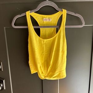 hollister yellow tank